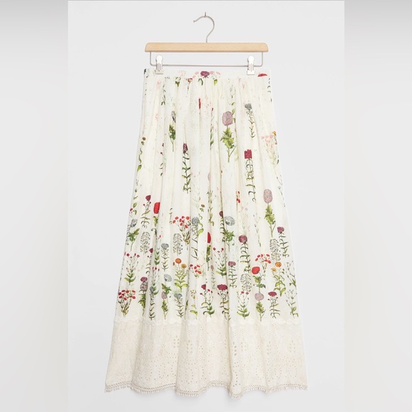 Anthropologie Dresses & Skirts - ✨ Anthropologie Genevieve Lace Maxi Skirt Sz M